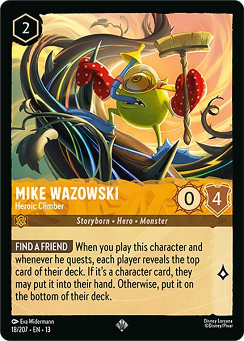 Mike Wazowski - Heroic Climber card image