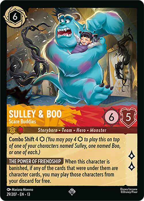 Sulley & Boo - Scare Buddies card image
