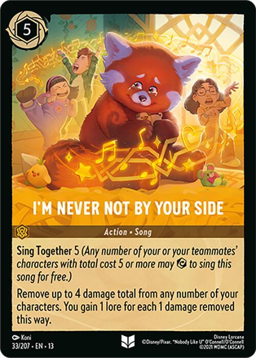 I'm Never Not by Your Side card image
