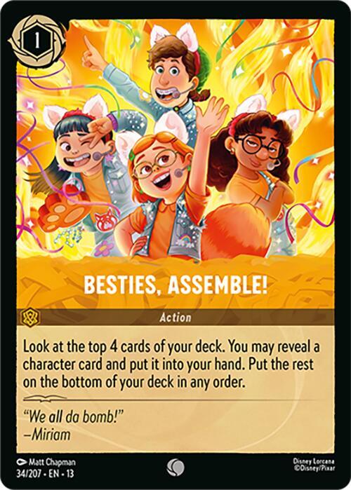 Besties, Assemble! card image