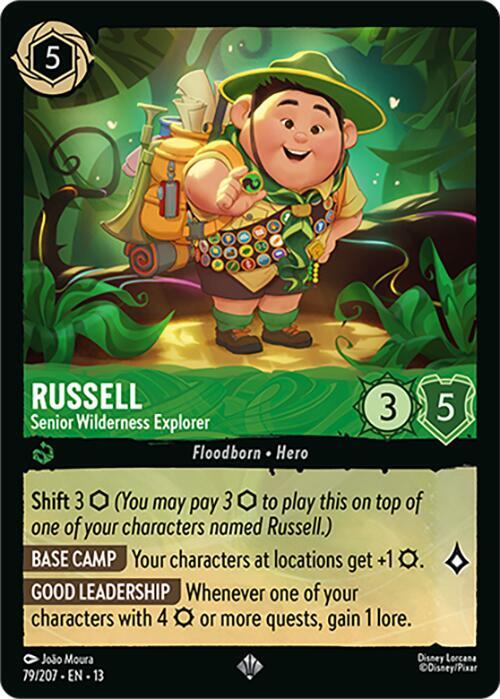Russell - Senior Wilderness Explorer card image