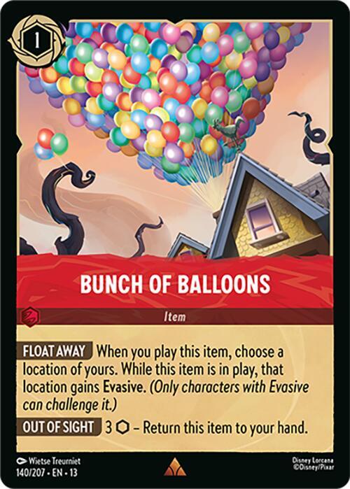 Bunch of Balloons card image