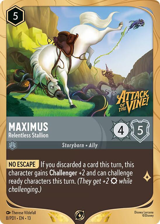Maximus - Relentless Stallion card image