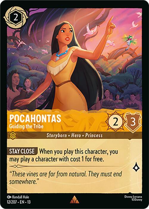 Pocahontas - Guiding the Tribe card image