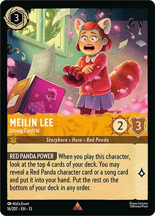 Meilin Lee - Losing Control card image