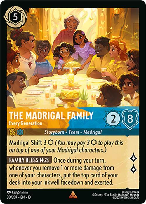 The Madrigal Family - Every Generation card image