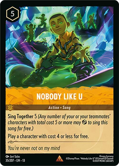Nobody Like U card image