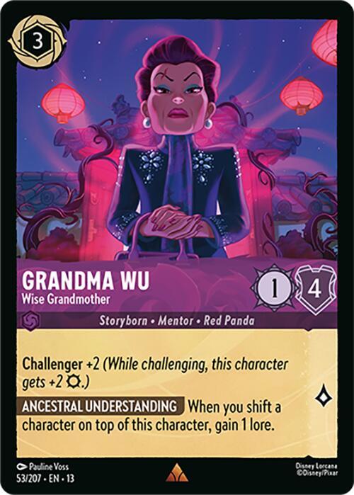 Grandma Wu - Wise Grandmother card image