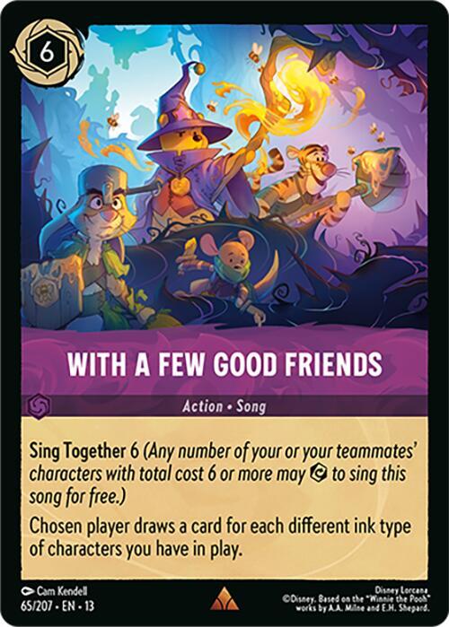 With a Few Good Friends card image