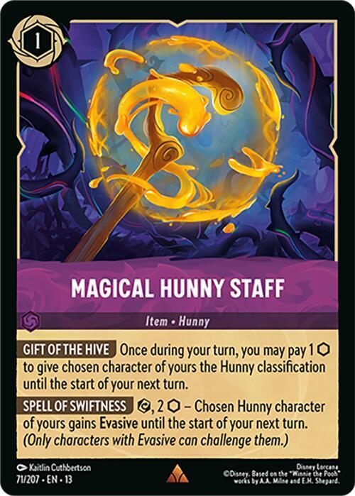 Magical Hunny Staff card image