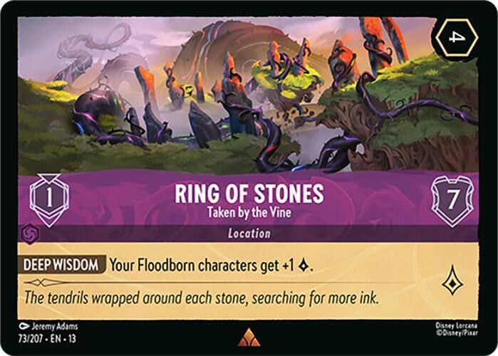 Ring of Stones - Taken by the Vine card image