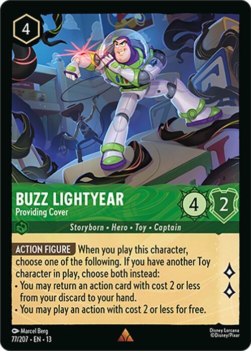 Buzz Lightyear - Providing Cover card image