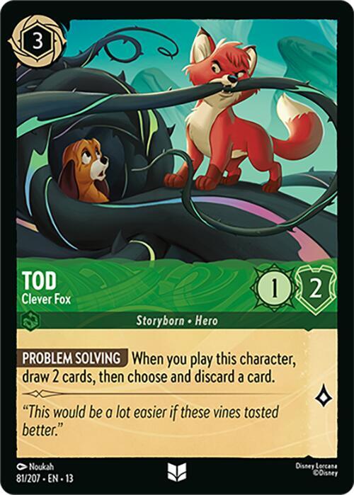 Tod - Clever Fox card image