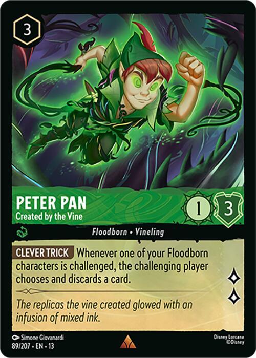 Peter Pan - Created by the Vine card image
