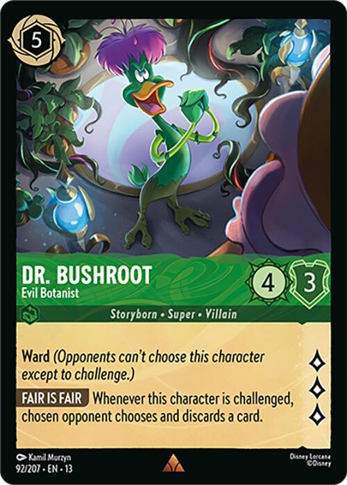 Dr. Bushroot - Evil Botanist card image