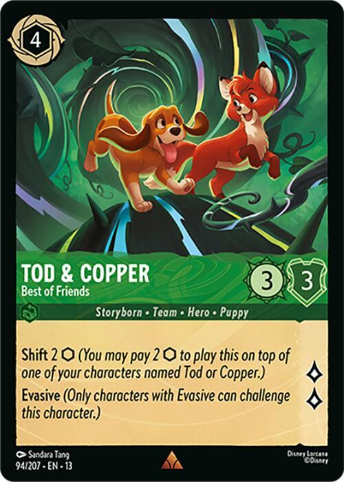 Tod & Copper - Best of Friends card image