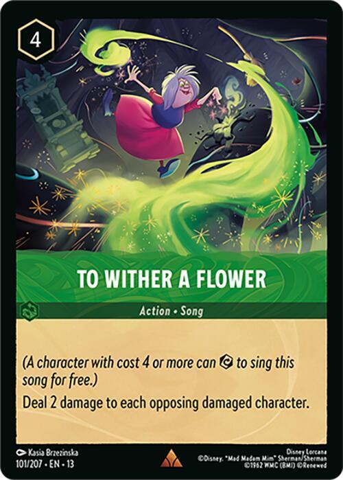 To Wither a Flower card image