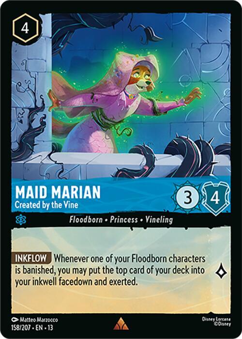 Maid Marian - Created by the Vine card image