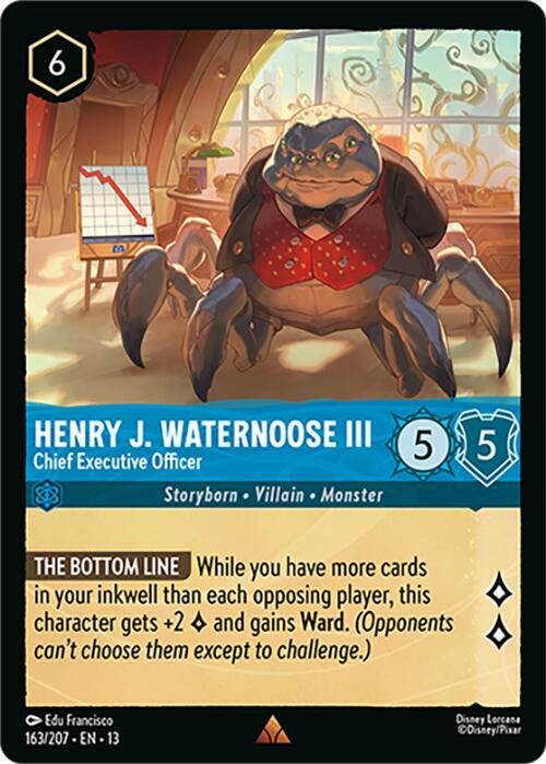 Henry J. Waternoose III - Chief Executive Officer card image