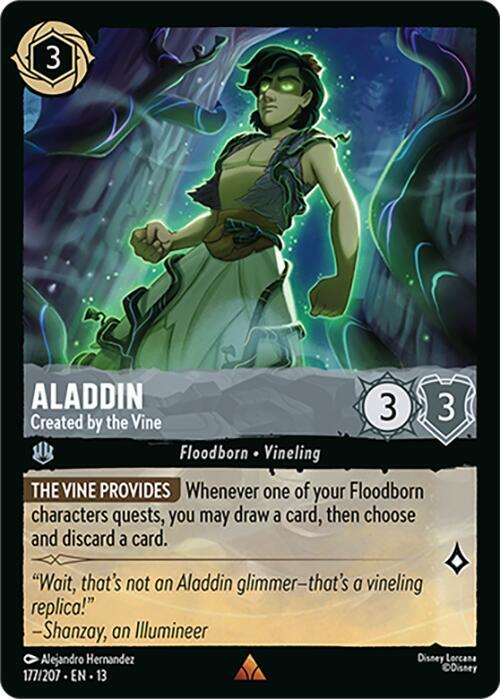 Aladdin - Created by the Vine card image