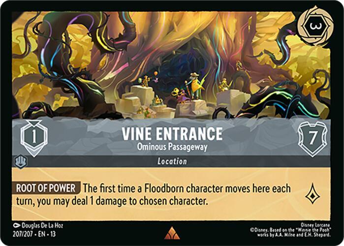 Vine Entrance - Ominous Passageway card image