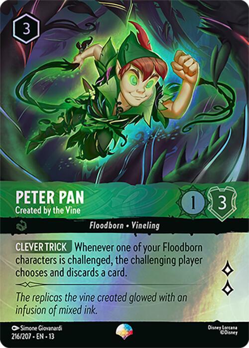 Peter Pan - Created by the Vine (Epic) card image