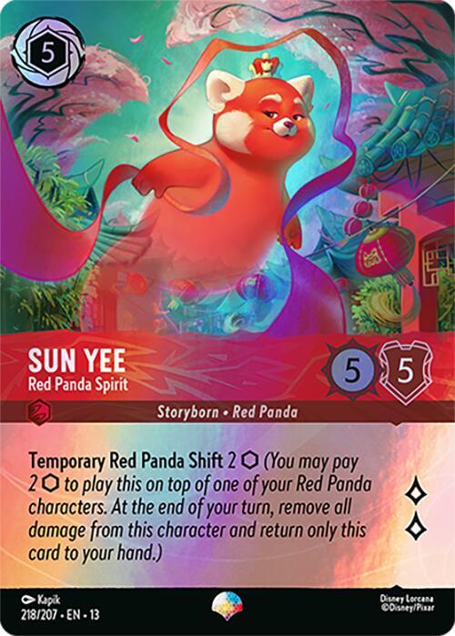 Sun Yee - Red Panda Spirit (Epic) card image