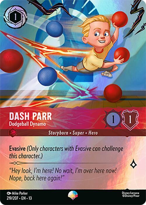 Dash Parr - Dodgeball Dynamo (Epic) card image