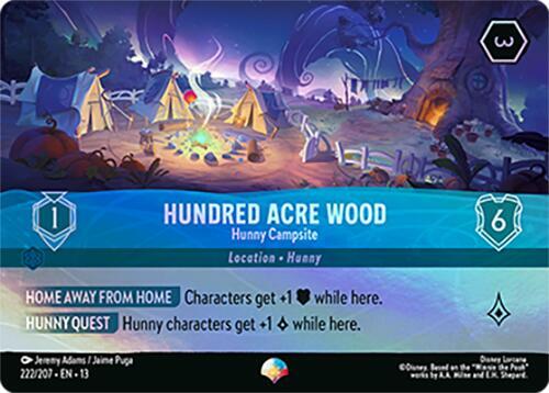 Hundred Acre Wood - Hunny Campsite (Epic) card image