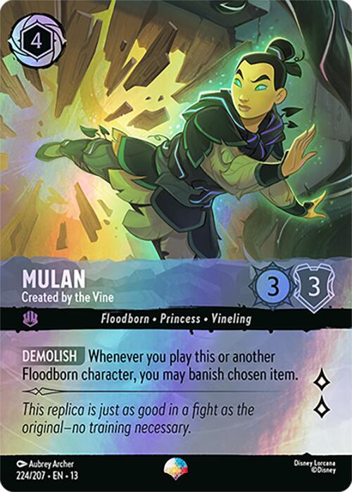 Mulan - Created by the Vine (Epic) card image