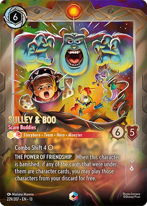 Sulley & Boo - Scare Buddies (Enchanted) card image