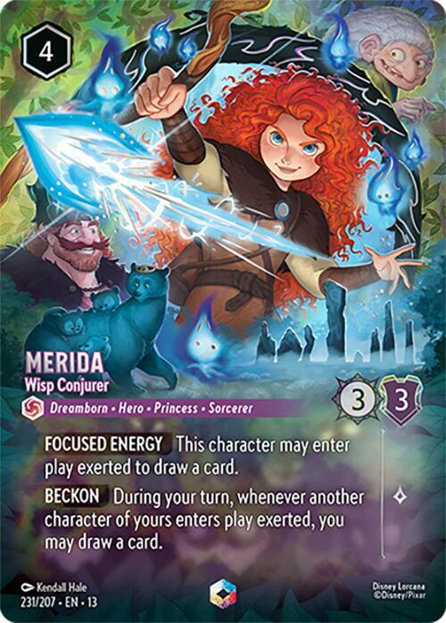 Merida - Wisp Conjurer (Enchanted) card image