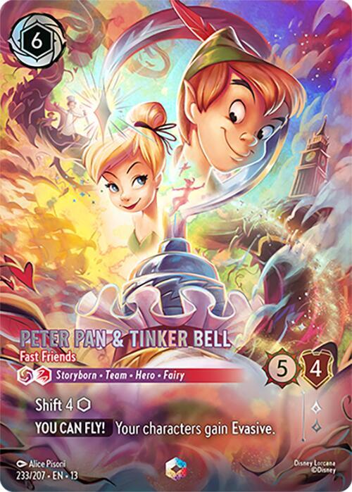 Peter Pan & Tinker Bell - Fast Friends (Enchanted) card image