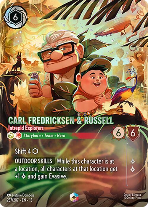 Carl Fredricksen & Russell - Intrepid Explorers (Enchanted) card image