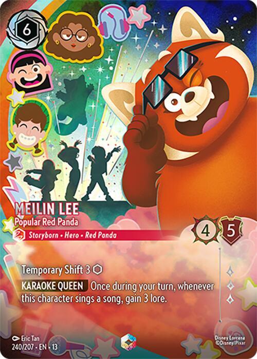 Meilin Lee - Popular Red Panda (Enchanted) card image
