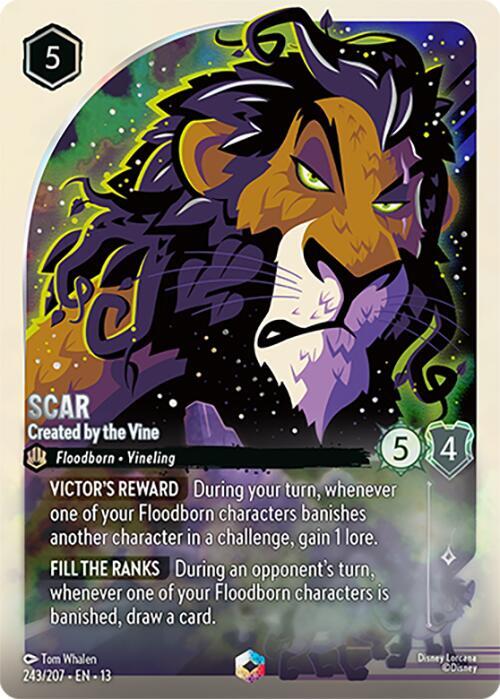 Scar - Created by the Vine (Enchanted) card image