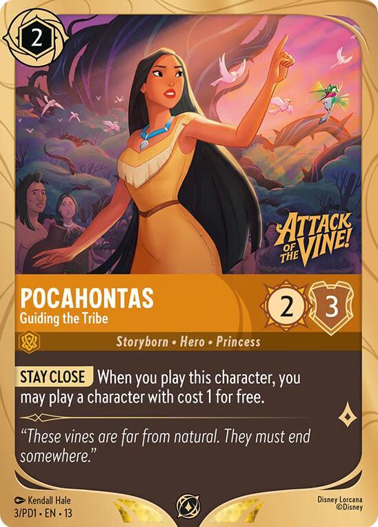 Pocahontas - Guiding the Tribe card image