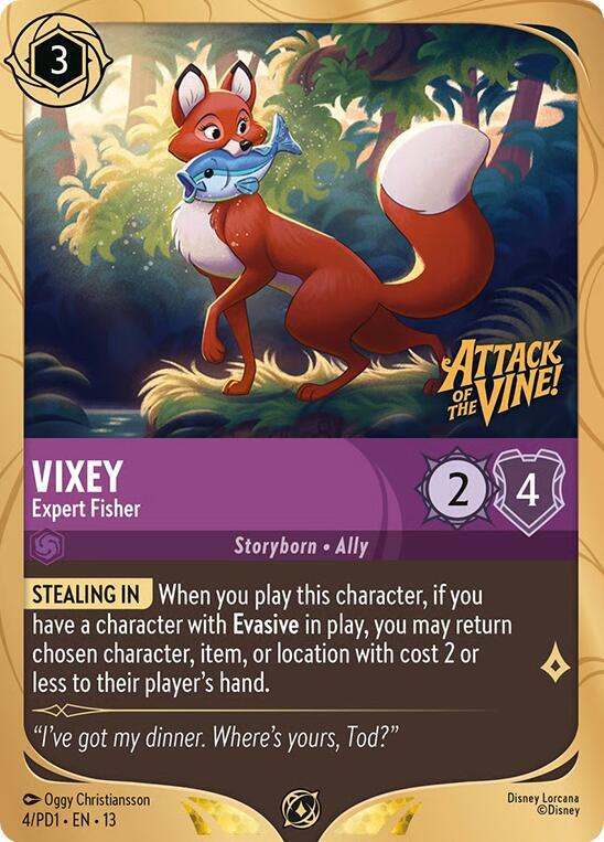 Vixey - Expert Fisher card image