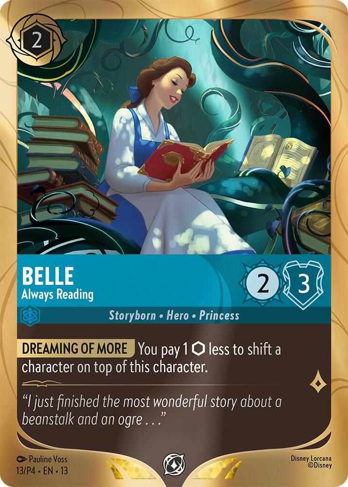 Belle - Always Reading card image