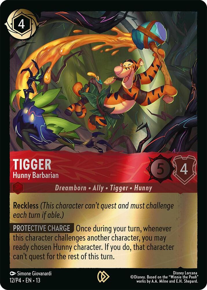 Tigger - Hunny Barbarian card image