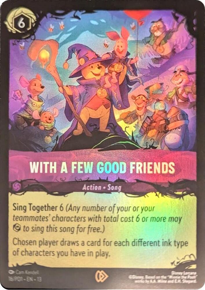 With a Few Good Friends card image