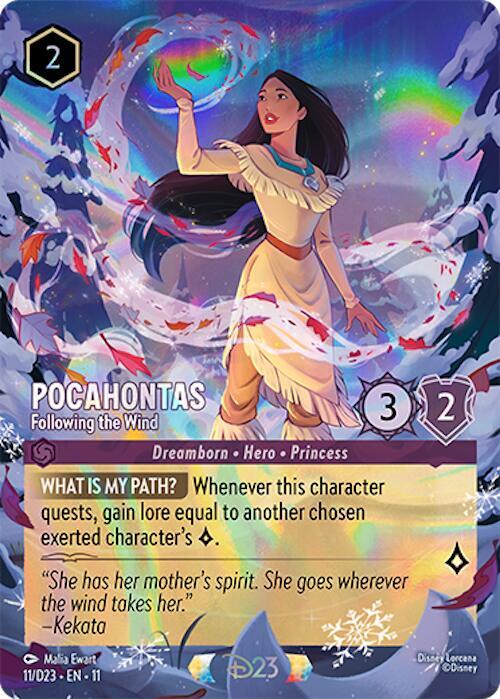 Pocahontas - Following the Wind card image