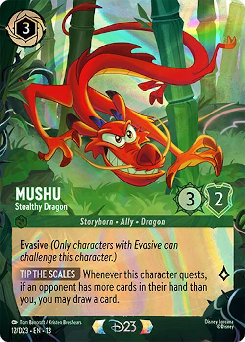 Mushu - Stealthy Dragon card image