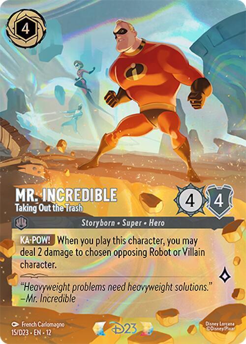 Mr. Incredible - Taking Out the Trash card image