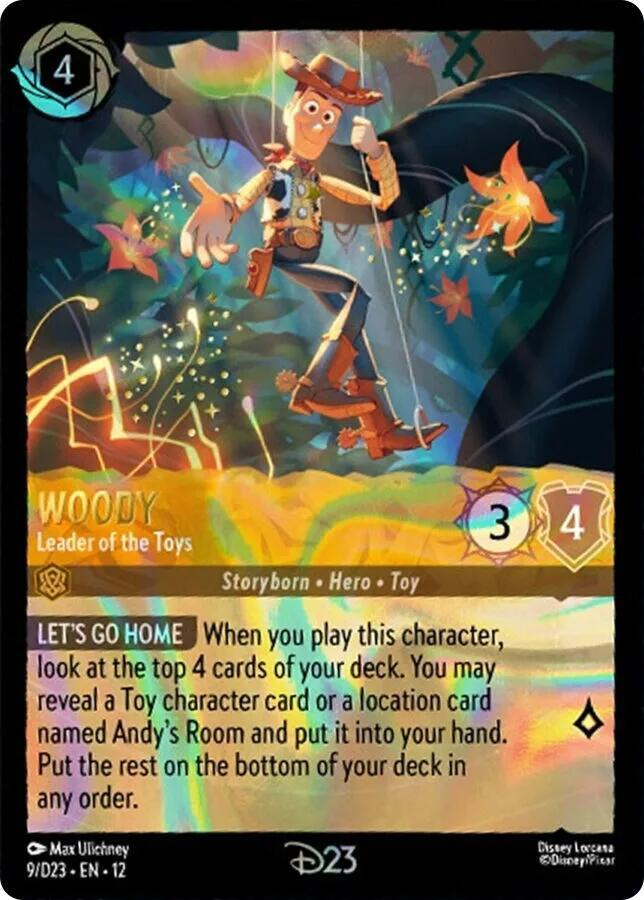 Woody - Leader of the Toys card image