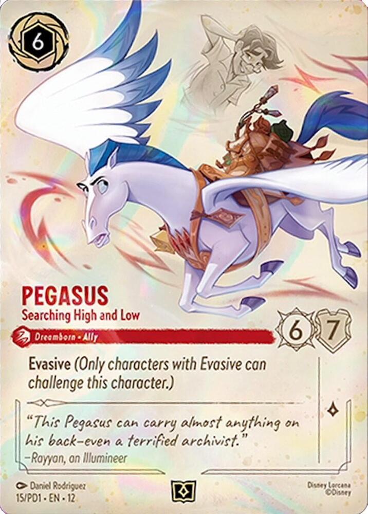 Pegasus - Searching High and Low card image