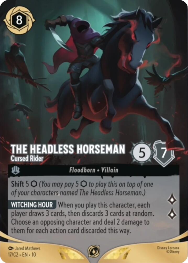 The Headless Horseman - Cursed Rider card image