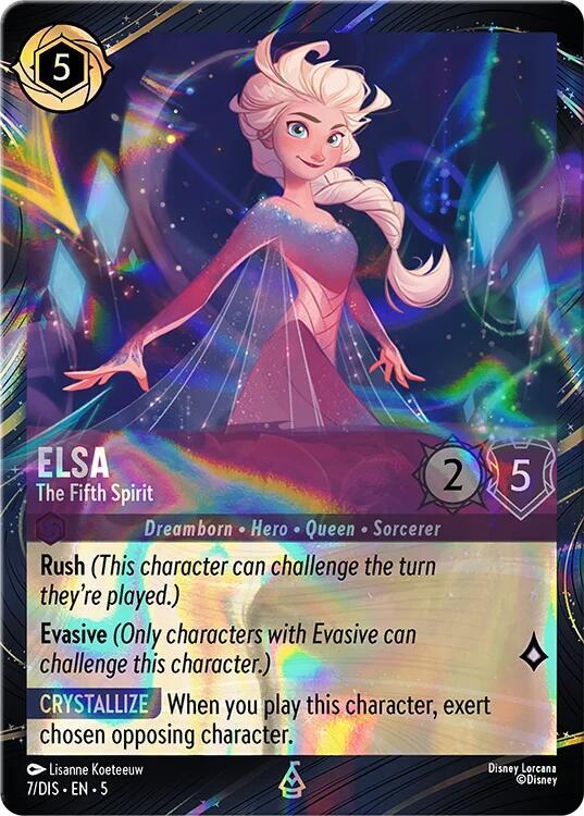 Elsa - The Fifth Spirit (Magical Places Promo) card image