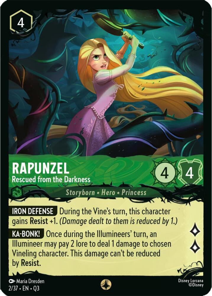 Rapunzel - Rescued from the Darkness card image