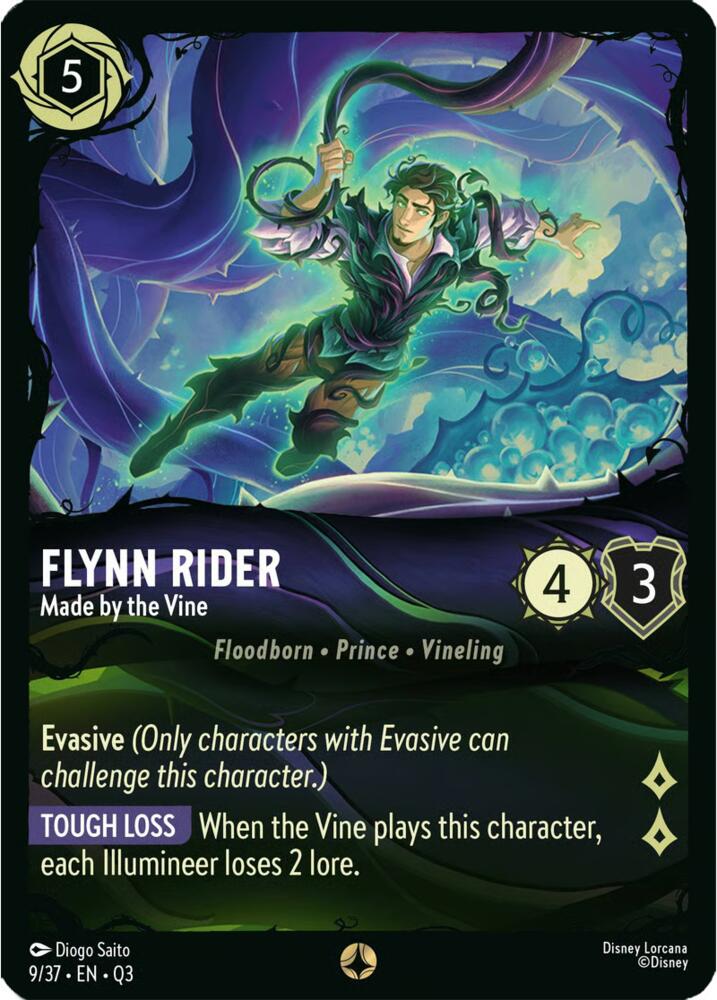 Flynn Rider - Made by the Vine card image